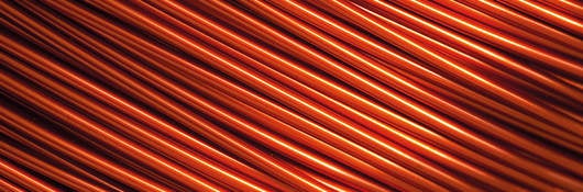 A close-up image of hundreds of electrical wires. 