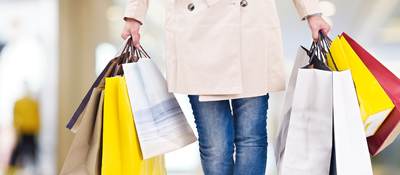 Photo of a woman shopping