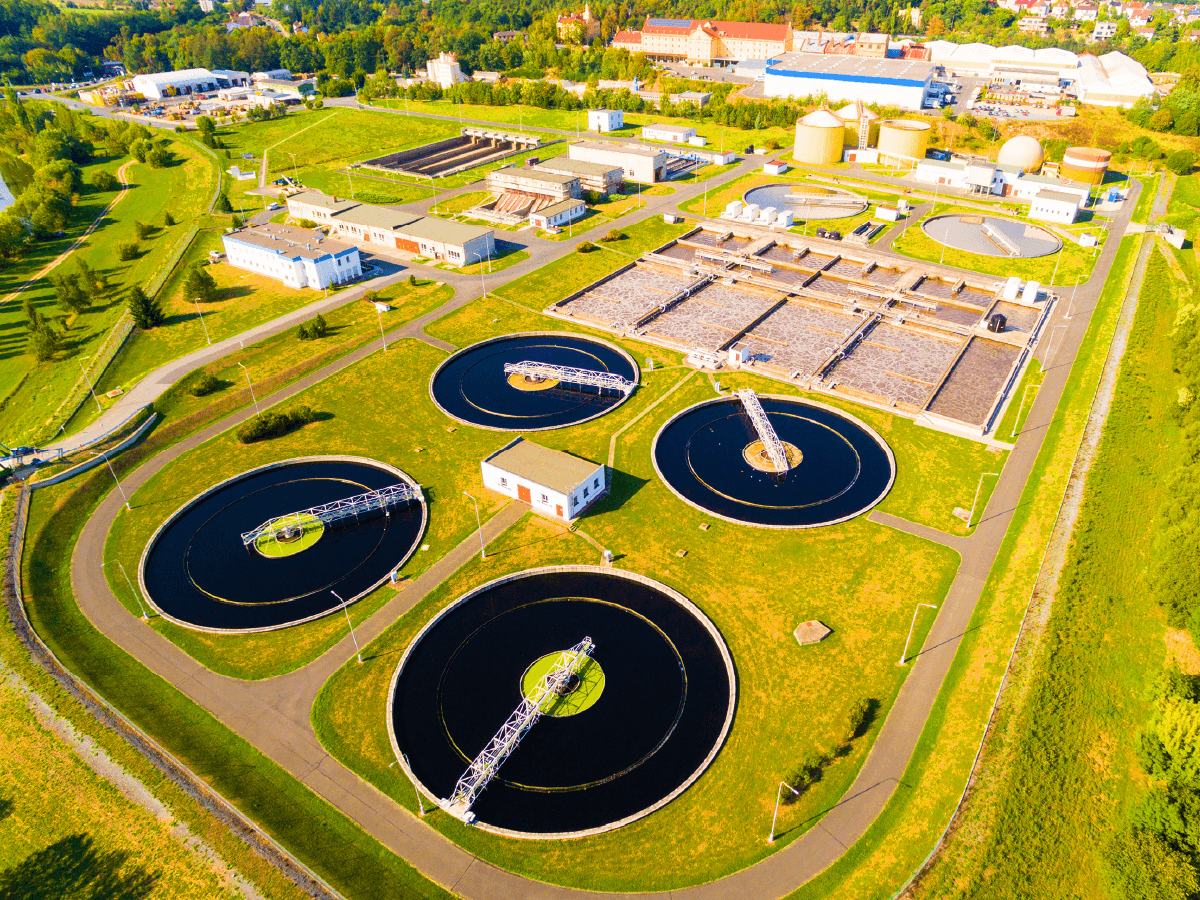 sewage treatment plant